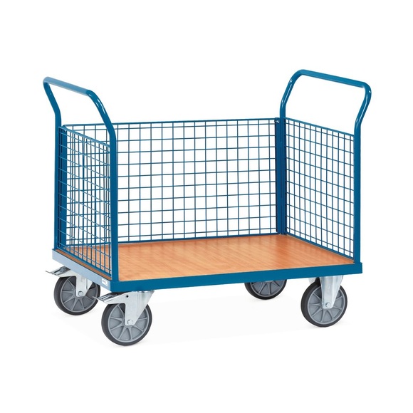 Fetra 1532 Plattformwagen Stahl pulverbeschichtet Traglast (max.): 500 kg