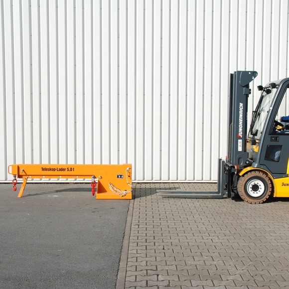 Teleskoplader KTH 5,0, 250 kg, orange lackiert