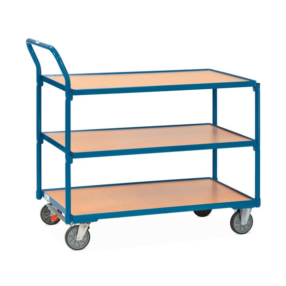 Tischwagen mit 3 Etagen, 850 x 500 mm