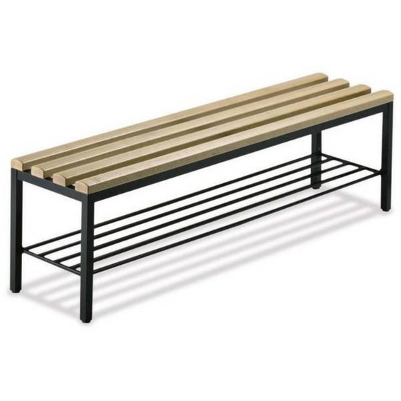 C+P Umkleidesitzbank Premium, Länge 1.500 mm, ohne Schuhrost