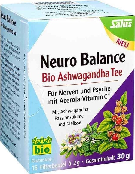 Salus Neuro Balance Ashwagandha Tee Bio (15 Stück)