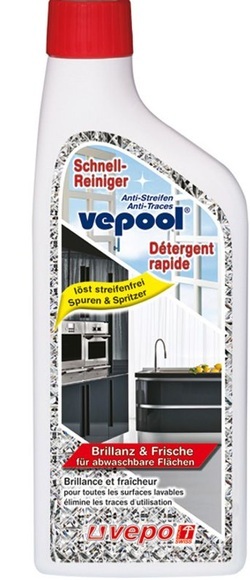 Vepool Anti-Streifen Schnellreiniger Ersatzpackung (500 ml)