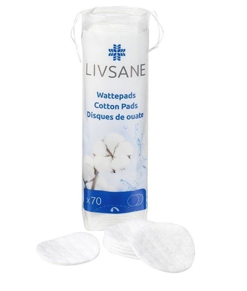 LIVSANE Wattepads (70 Stück)