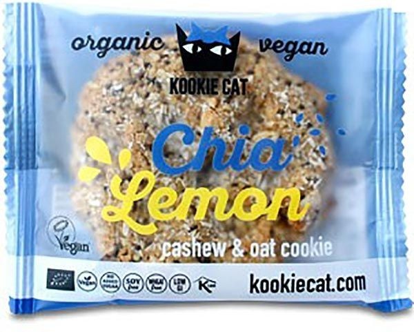 Kookie Cat Chia Lemon Cookie (50 g)