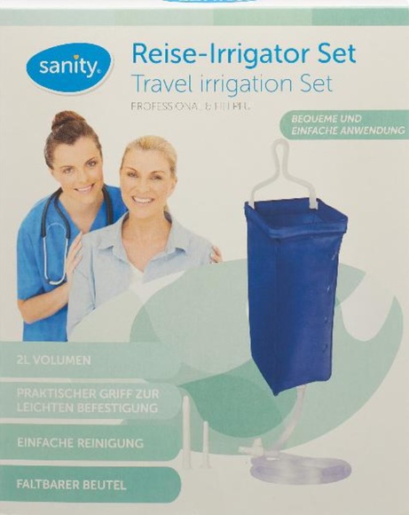 Sanity Irrigator Reise Set komplett 2L (1 Stück)