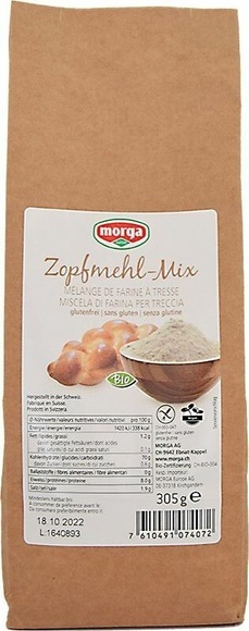 morga Zopfmehl-Mix glutenfrei Bio (305 g)