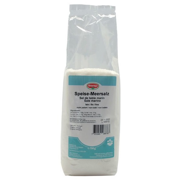 Holle Meersalz fein (750 g)