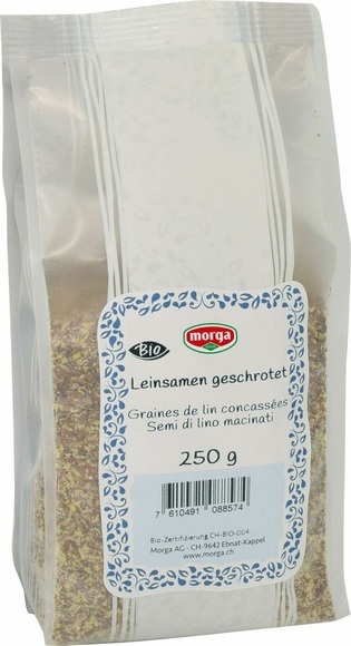 Holle Leinsamen geschrotet Bio (250 g)