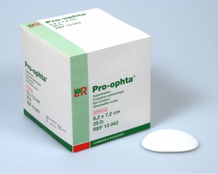 Pro-ophta Augenkissen 6.2x7.2cm (50 Stück)