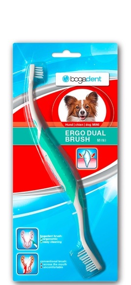 Bogar - Hunde-Zahnbürste Ergo Dual Brush Mini
