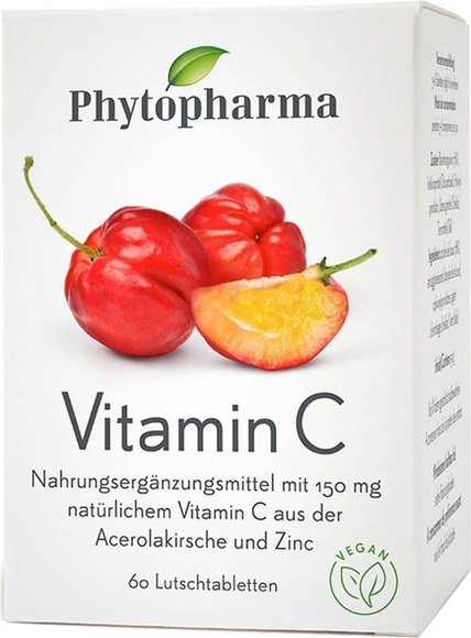 Phytopharma Vitamin C Lutschtablette (60 Stück)