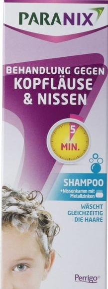 PARANIX Shampoo 5 Minuten 200 ml + Kamm (1 Stück)