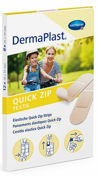 DermaPlast Quick Zip Pflaster 2 Grössen (20 Stück)