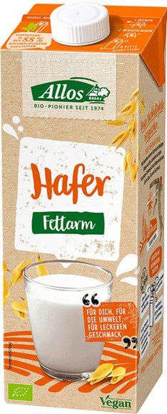 Allos Hafer Drink fettarm (1 lt)