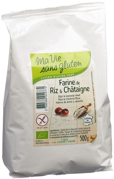Ma vie sans gluten Mehl Reis und Kastanie (500g)