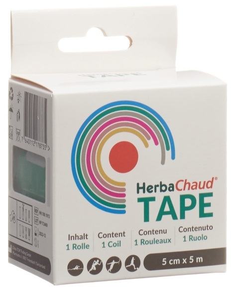 HerbaChaud Tape 5cmx5m grün (1 Stück)