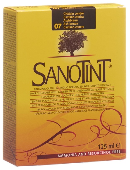 SANOTINT Haarfarbe 07 aschbraun (1 Stück)
