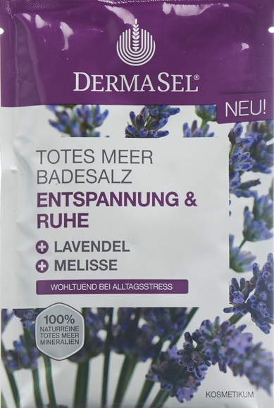 Fette Pharma AG DermaSel® Totes Meer Badesalz Entspannung und Ruhe