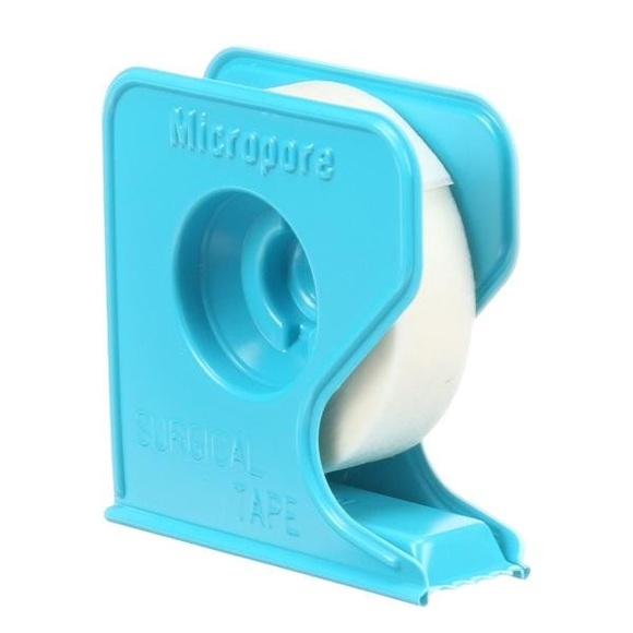 3M Micropore Rollenpflaster mit Dispenser weiss 12mm x 9.14m 24 Stück