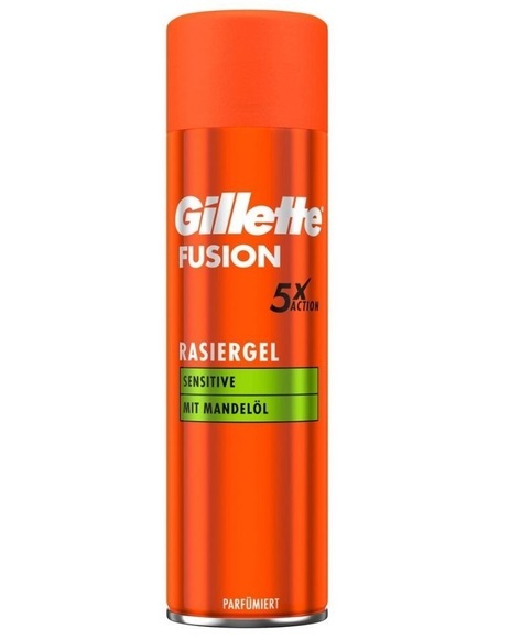 Gillette Fusion5 Sensitive Rasiergel (200 ml)