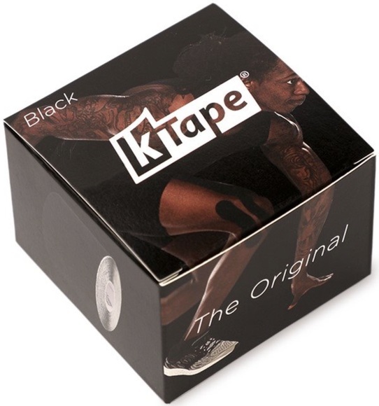 K-Tape 5cmx5m schwarz (1 Stück)