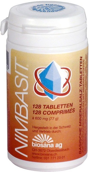 Nimbasit Mineralsalz Tablette (128 Stück)