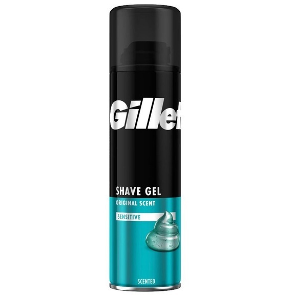 Gillette Sensitive Basis Rasiergel (200 ml)