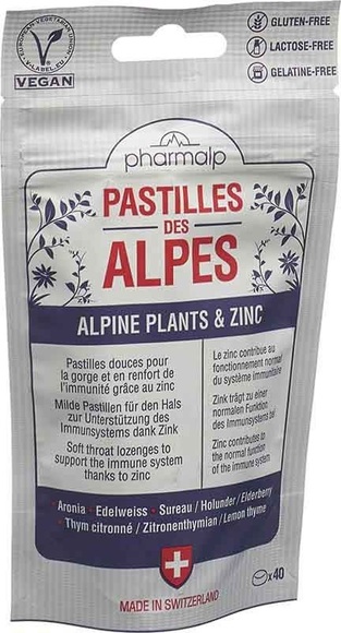 pharmalp Pastilles des Alpes Doypack (40 Stück)