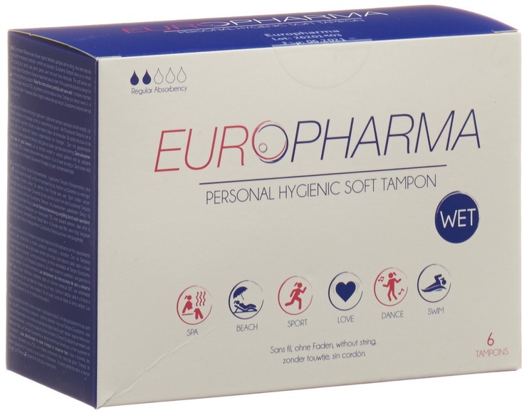 Europharma Hygienic Tampons (6 Stück)