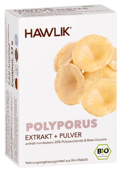 Hawlik Polyporus Extrakt + Pulver Kapsel (60 Stück)