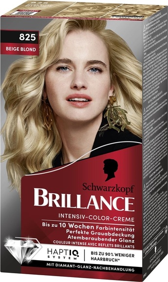 Schwarzkopf BRILLANCE 825 Beige Blonde (1 Stk)