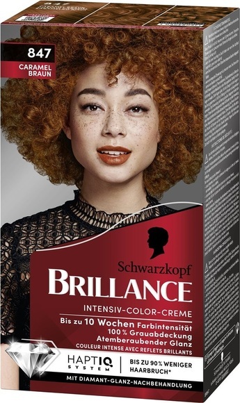 Schwarzkopf BRILLANCE 847 Caramel Braun (1 Stk)