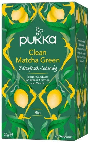Pukka Bio Tee Clean Matcha Green 20 Beutel