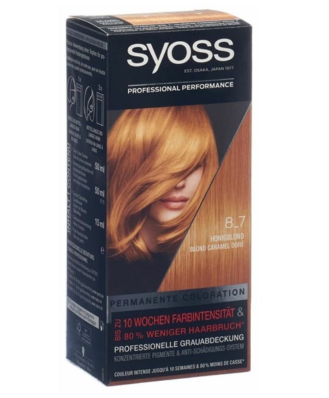 SYOSS Baseline 8-7 Honigblond (1 Stück)