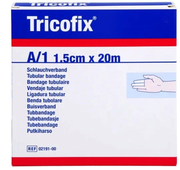 Tricofix Schlauchverband GrA 1-1.5cm/20m (1 Stück)