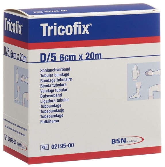 Tricofix Schlauchverband GrD 5-6cm/20m (1 Stück)