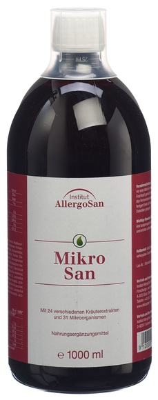 INSTITUT ALLERGOSAN Deutschland (privat) GmbH MiKROsan® Konzentrat