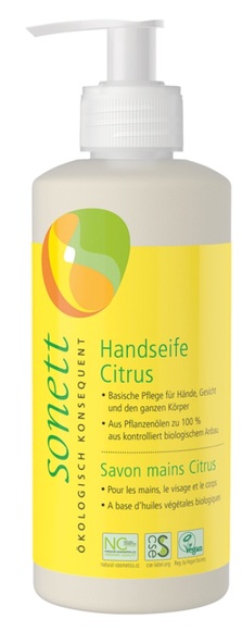 Sonett Handseife Citrus Pumpspender (300 ml)