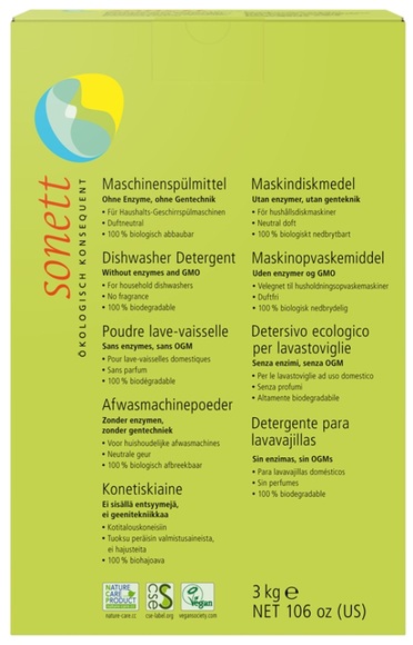 Sonett Maschinenspülmittel Pulver (3 kg)