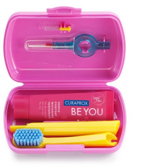 Curaprox Travel Set rosa 1 Stück