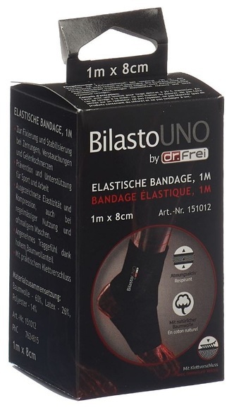 Bilasto Uno elastische Universalbandage 1m mit Klettverschluss (1 Stück)