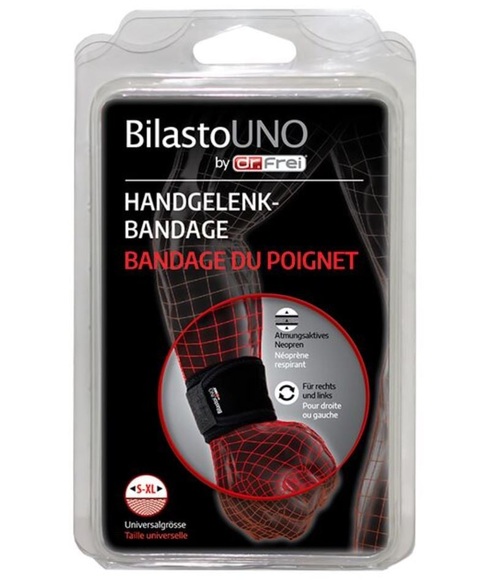 Bilasto Uno Handgelenkbandage S-XL mit Velcro (1 Stück)