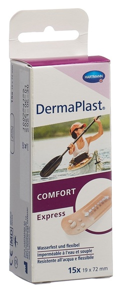 DermaPlast Express Strips 19x72mm (15 Stück)