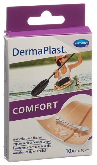 DermaPlast Schnellverb 6cmx10cm (10 Stück)
