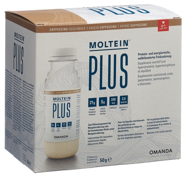 MOLTEIN PLUS 2.5 Cappuccino (6x50 g)