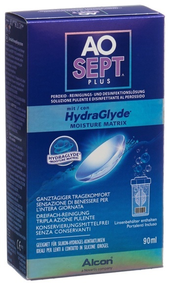 AO Sept Plus HydraGlyde Flight-Pack - 90ml & Behälter