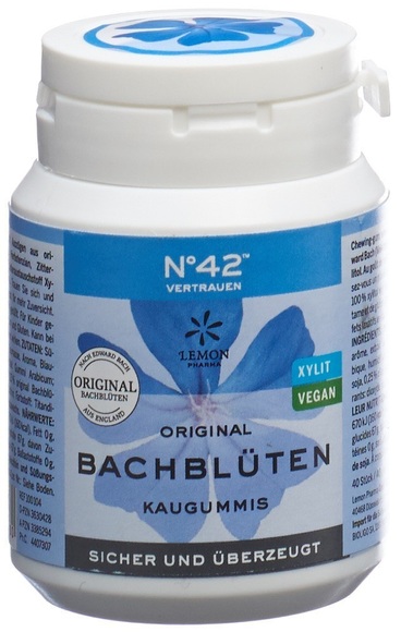 BIOLIGO Dr Bach Kaugummi Selbstvertrauen (60 g)