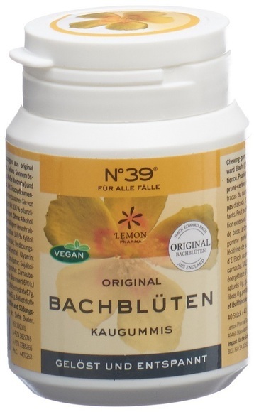 Lemon Pharma GmbH & Co. KG No. 39® Für alle Fälle Original Bachblüten Kaugummis