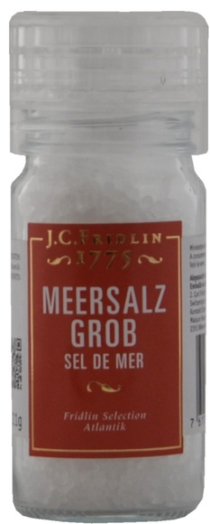 Meersalz grob J.C. Fridlin (110g)