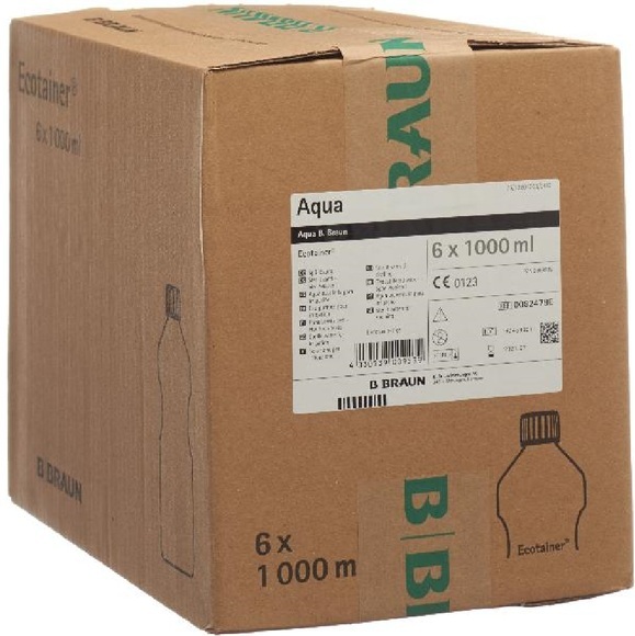 B.Braun raun Spüllösung (6x1000 ml)